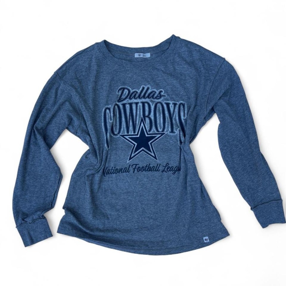 Women's Dallas Cowboys Blue Long sleeveâ shirt Size Small